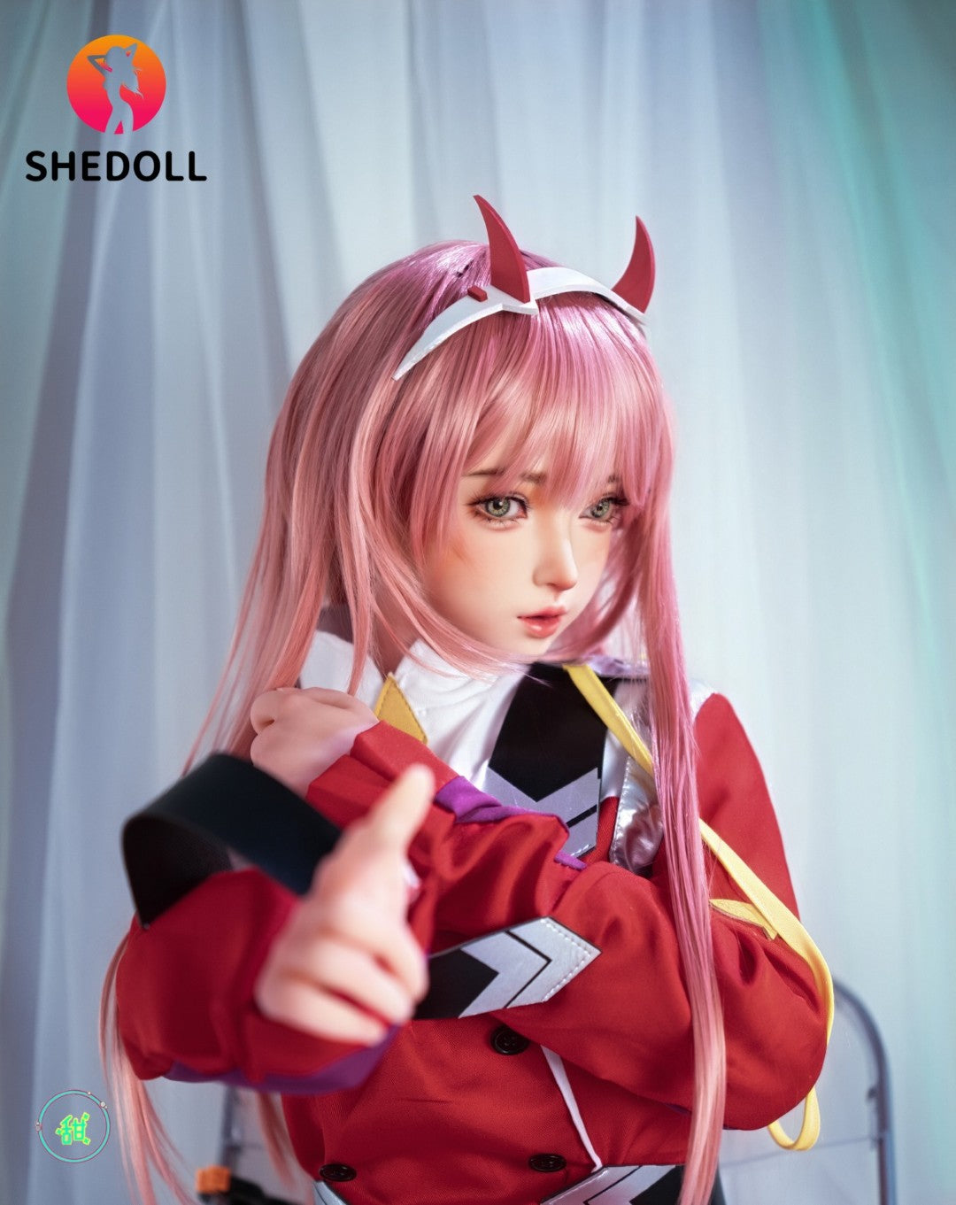 Nolla kaksi seksinukke (SHEDOLL 152 cm A-cup #SH186 2.0 TPE+silikoni)