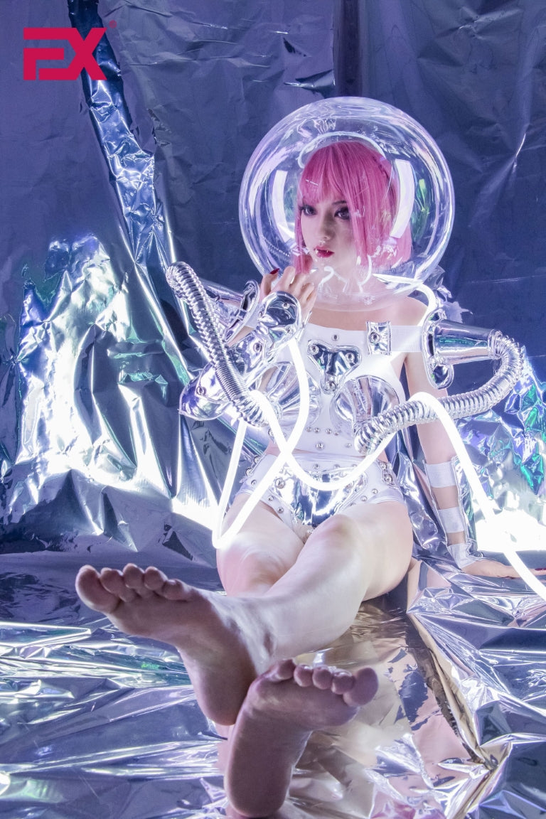 Jie CyberPunk seksinukke (EXDoll 166 cm B-cup #Exclone silikoni)