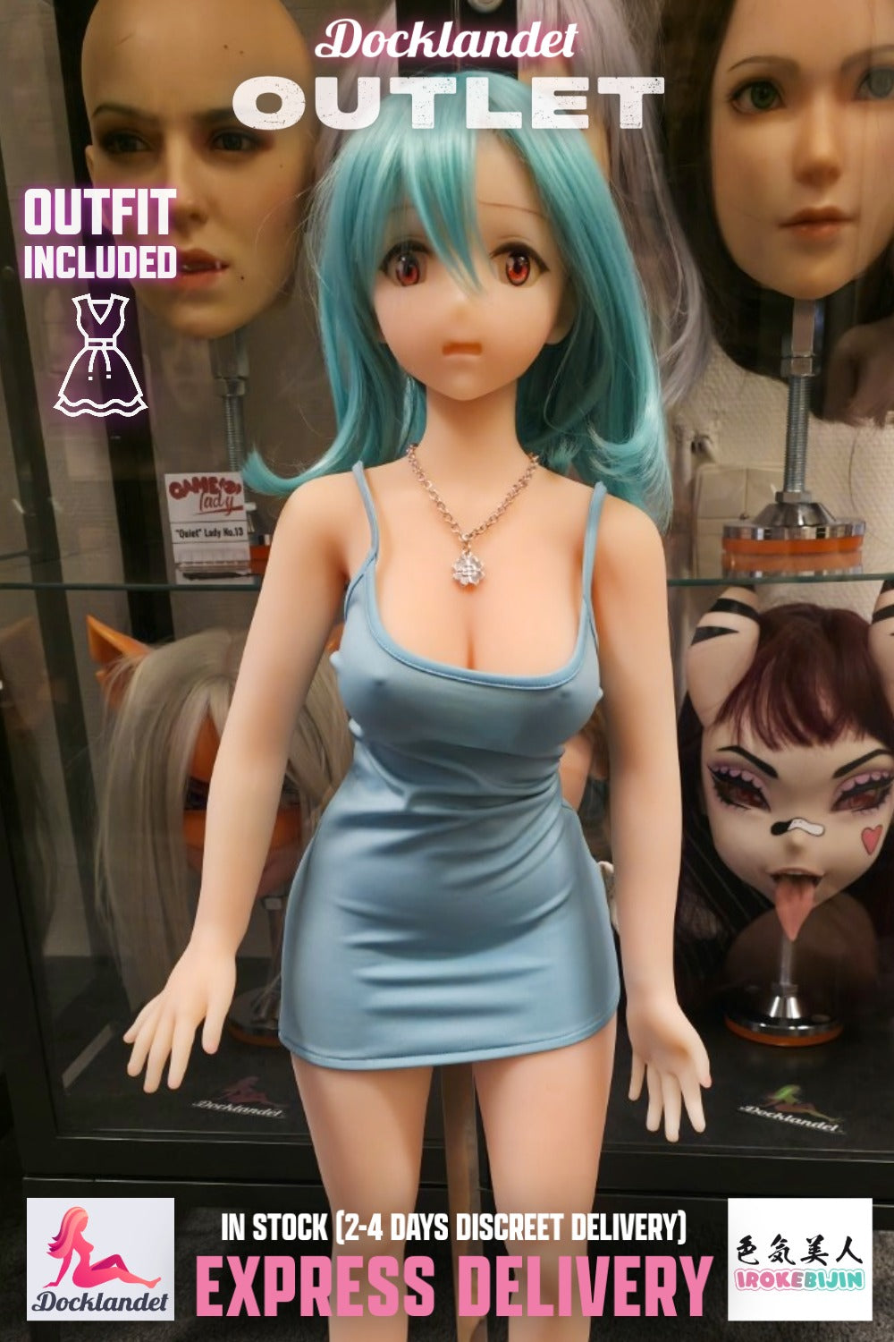Shiori seksinukke (Irokebijin 80cm E-cup TPE) EXPRESS OUTLET