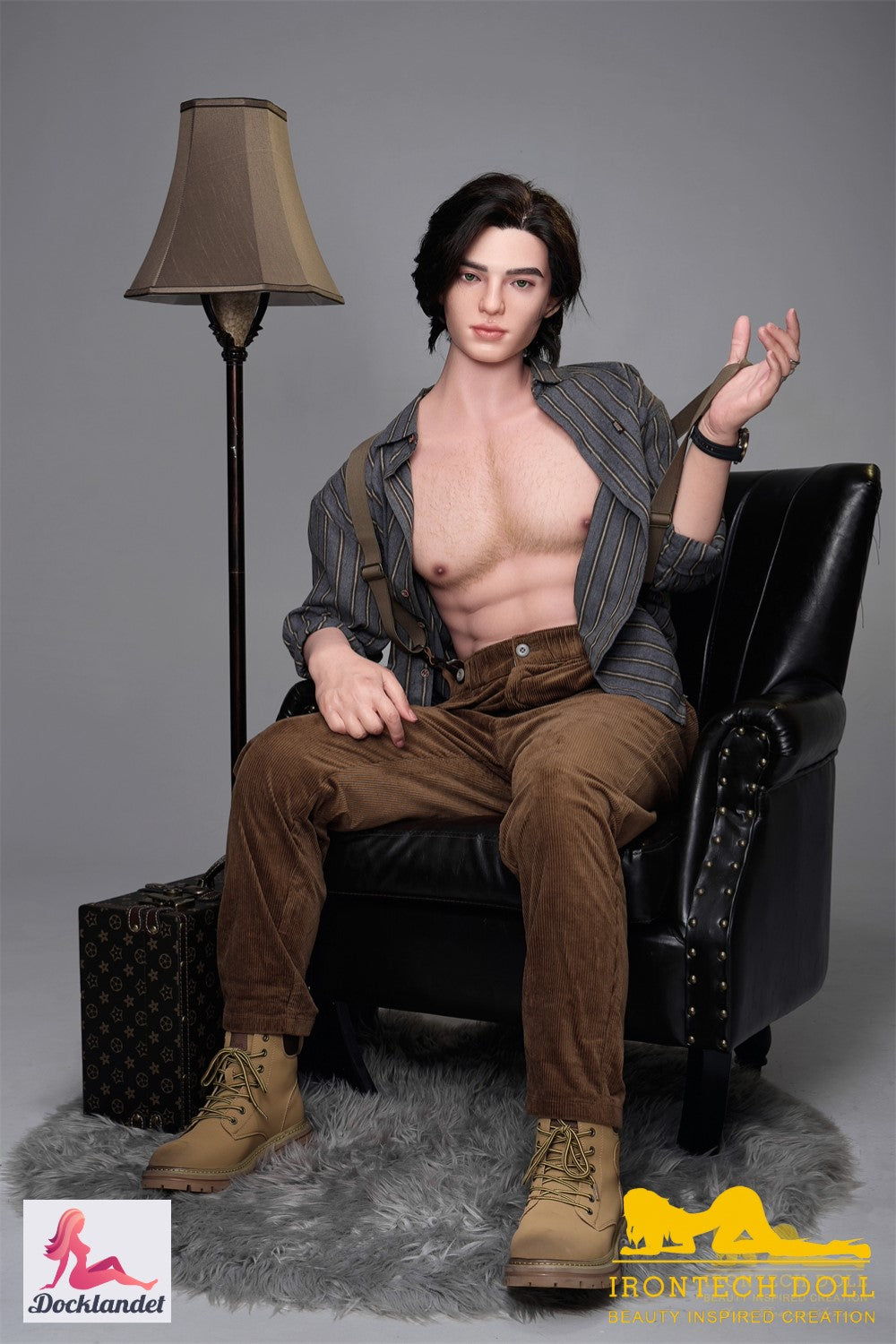 Lucas Manlig Sexdocka (Irontech Doll 170cm M9 Silikon)