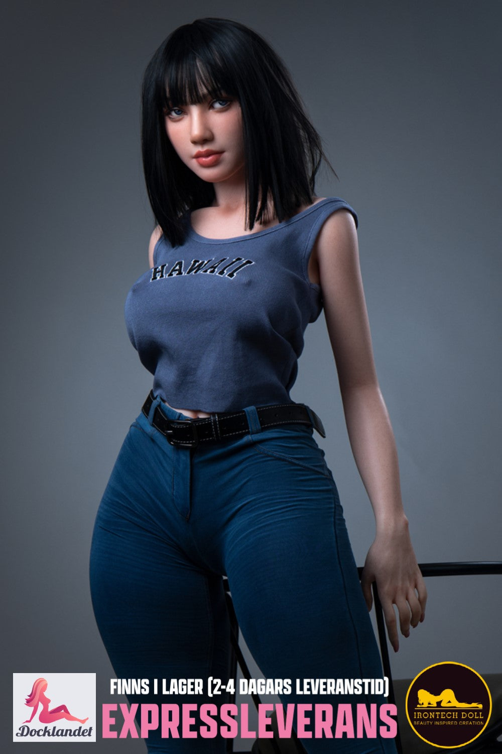 Rita Sexdocka (Irontech Doll 153cm E-Kupa S30 Silikon) EXPRESS