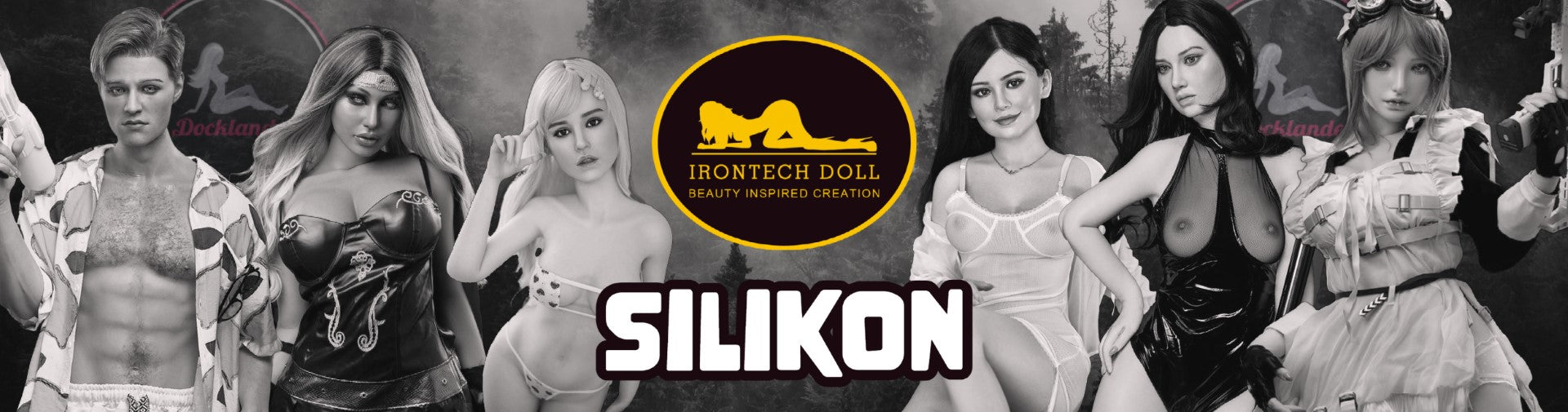 Topp 10 silikondockor från Irontech Doll. En sexdocka gjord av silikon är en exklusiv produkt av hög kvalitet. En real doll som ser ut exakt som en verklig människa. 