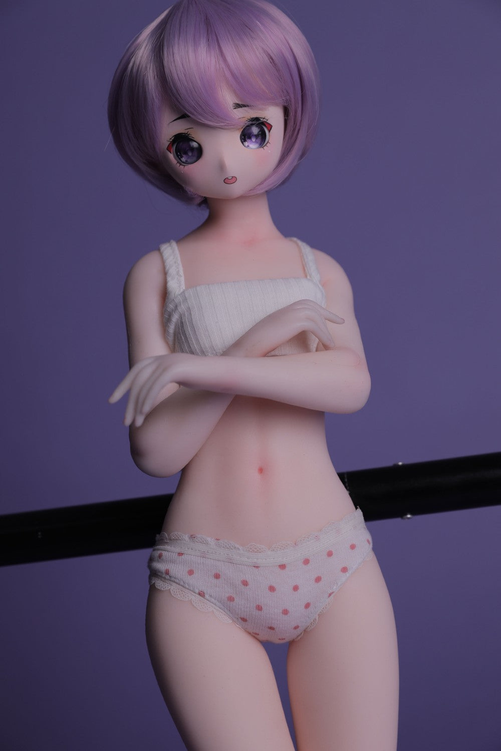 Eudora seksinukke (Climax Doll Mini 55cm A-cup silikoni)
