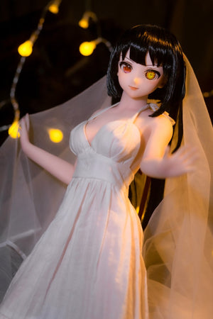 Kurumi seksinukke (Climax Doll Mini 60cm B-cup silikoni)
