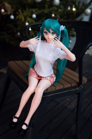 Miku seksinukke (Climax Doll Mini 60cm B-cup silikoni)