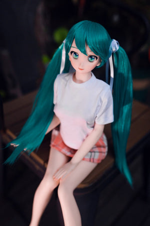 Miku seksinukke (Climax Doll Mini 60cm B-cup silikoni)