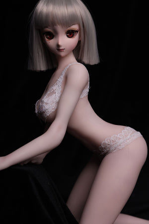 Gina seksinukke (Climax Doll Mini 60cm c-cup silikoni)