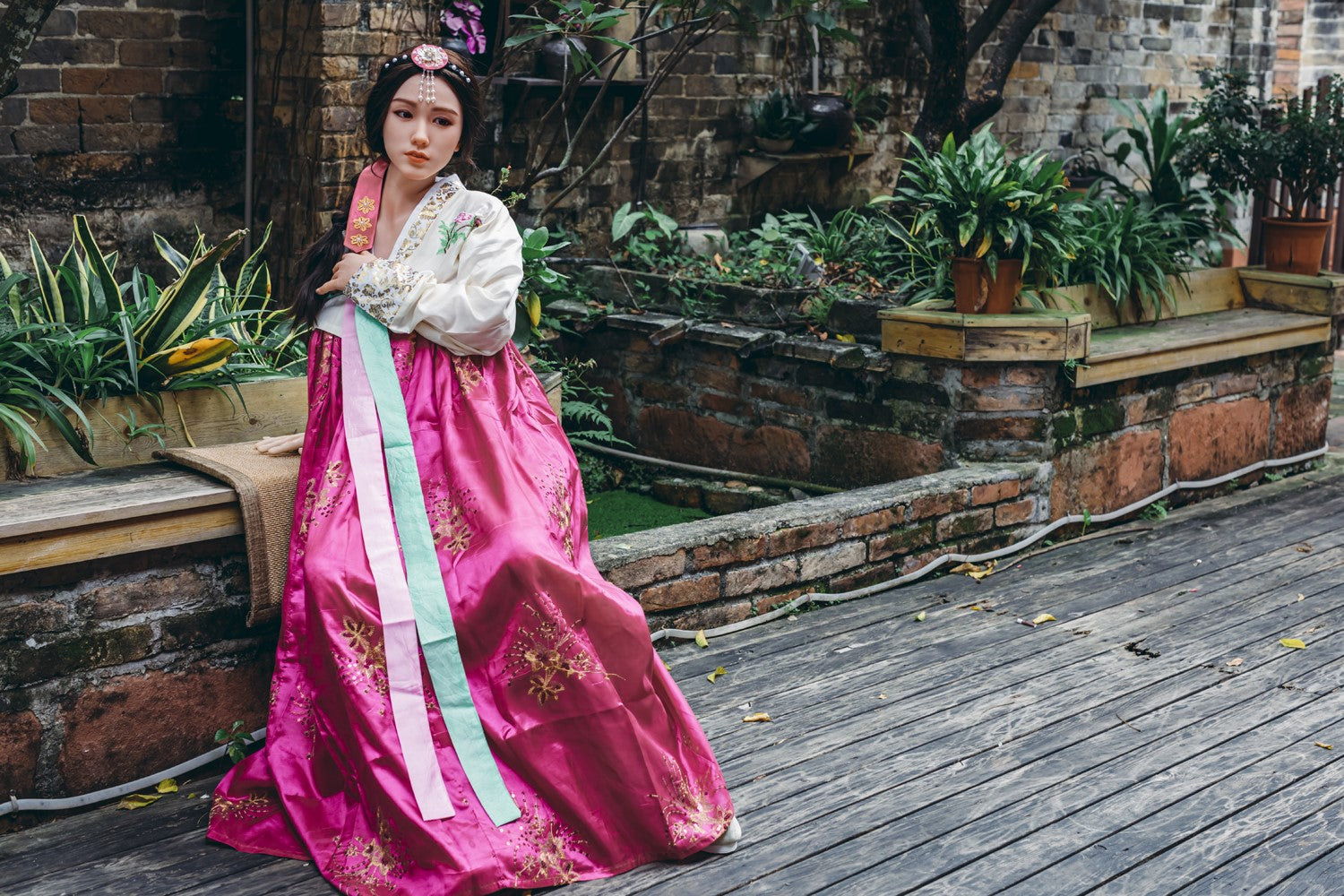 Jin Sexdocka (Starpery 163cm G-kupa TPE+Silikon)