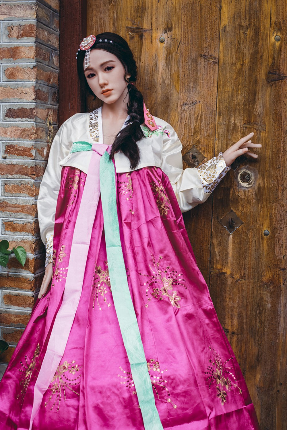 Jin Sexdocka (Starpery 163cm G-kupa TPE+Silikon)