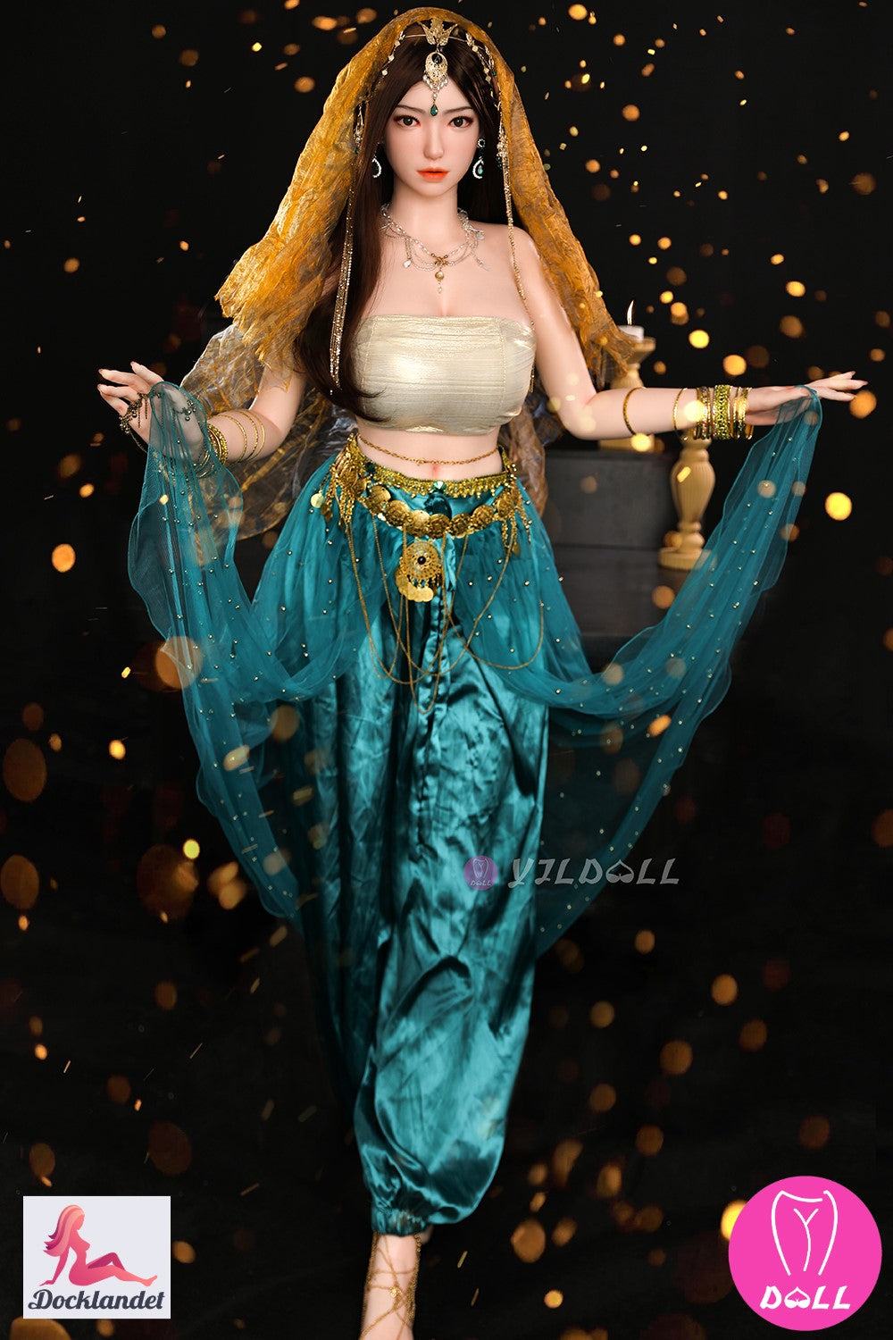Jiya seksinukke (YJL Doll 163 cm f-cup #822 silikoni)
