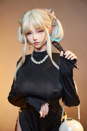 Kalla seksinukke (Bezlya Doll 155 cm f-cup 2,0 TPE+silikoni)