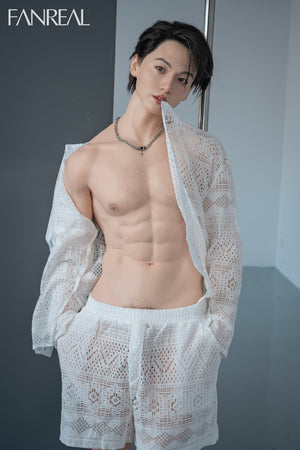 Kevin -uros seksinukke (FanReal Doll 173cm silikoni)