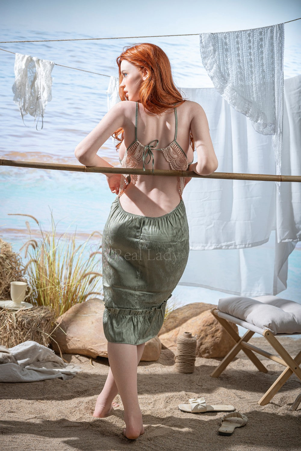 Hailey seksinukke (Real Lady 159cm F-cup R12 silikoni)