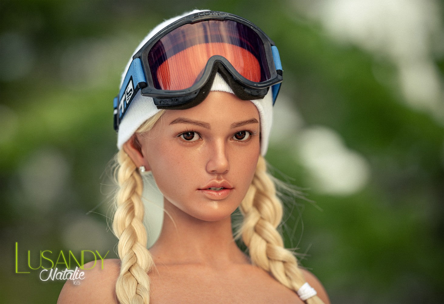Natalie seksinukke (Lusandy Doll 165 cm D-cup silikoni)