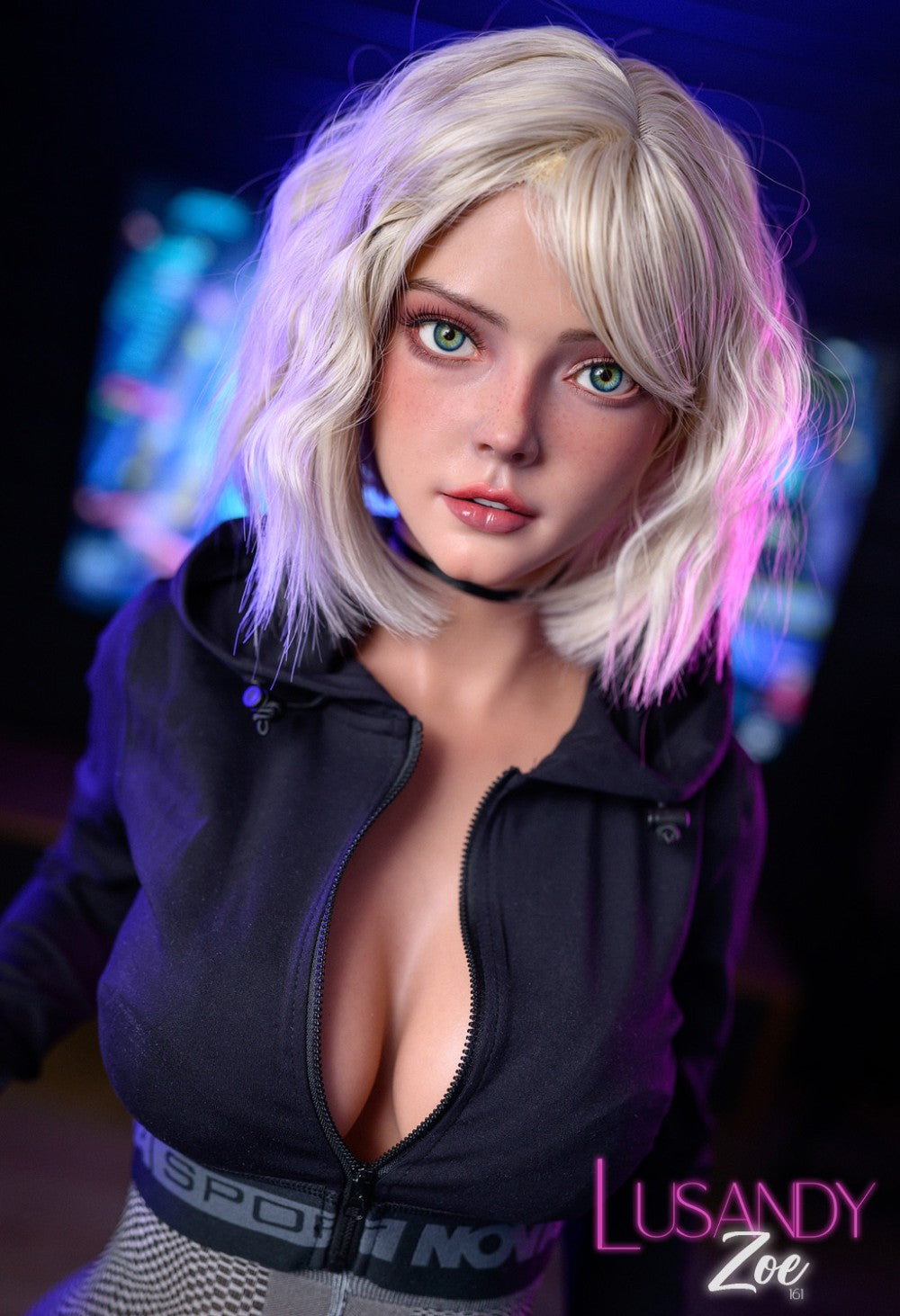 Zoe seksinukke (Lusandy Doll 161cm D-cup silikoni)