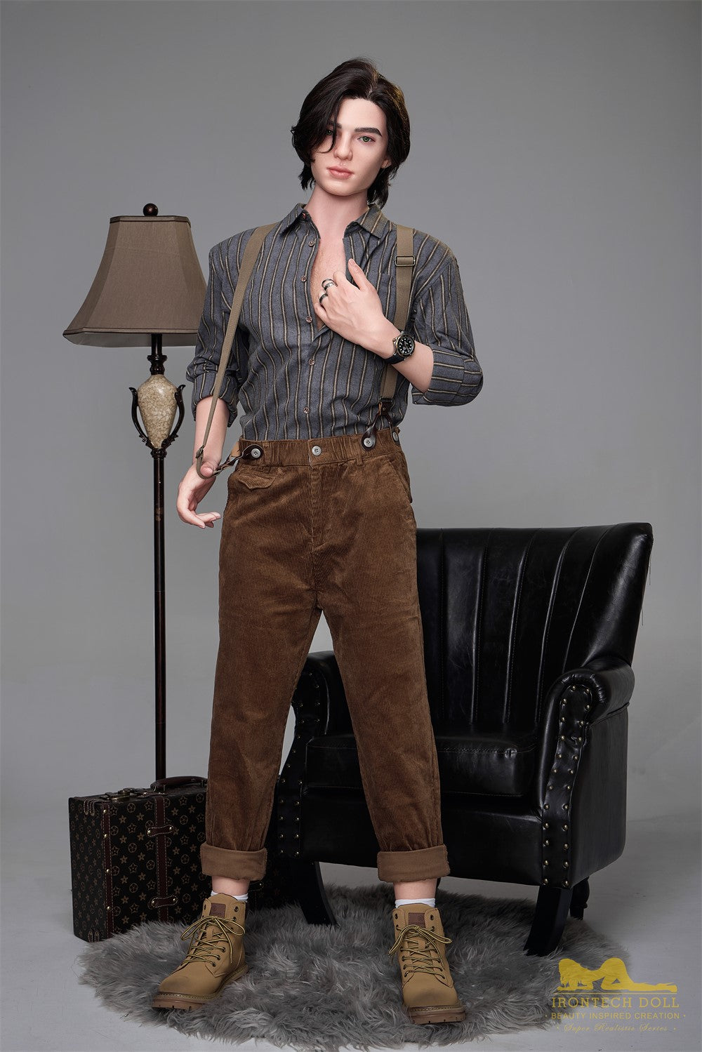 Lucas Manlig Sexdocka (Irontech Doll 170cm M9 Silikon)