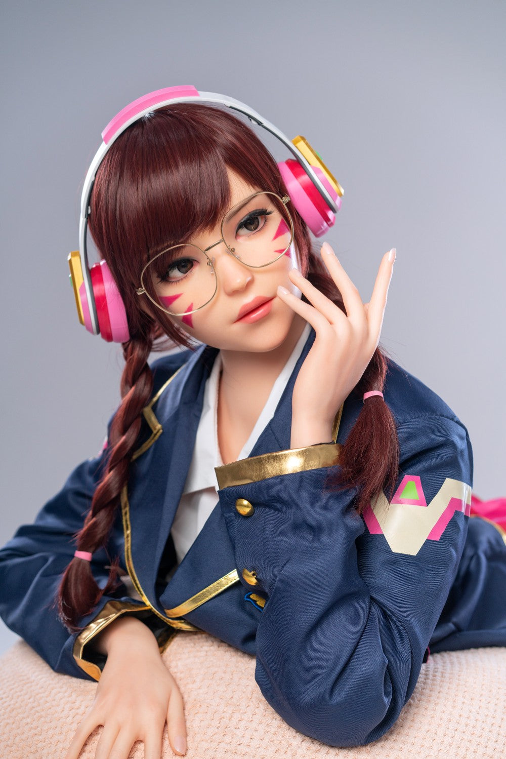 D.Va Hana Song seksinukke (Game Lady 166cm E-cup Nro 23 silikoni)