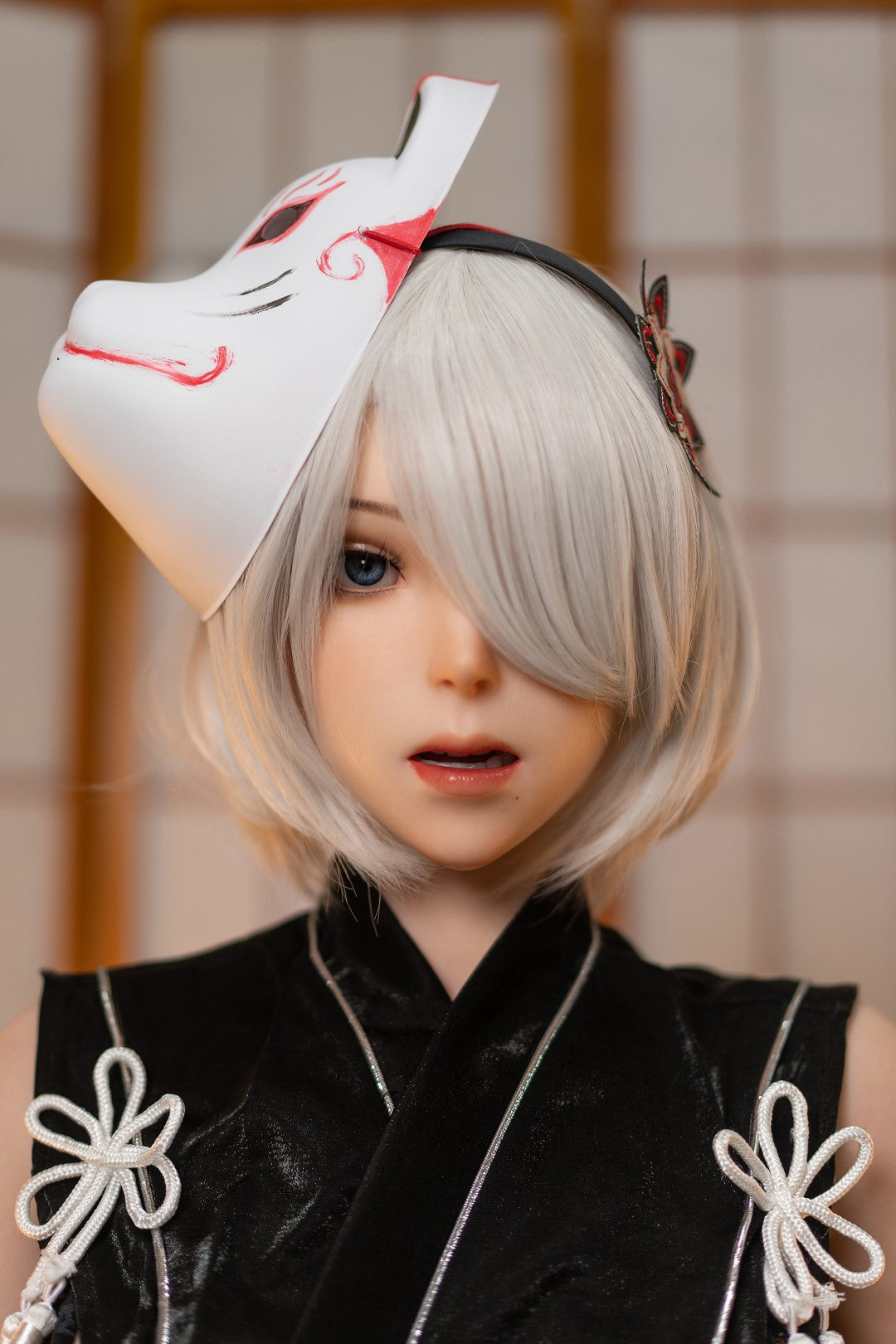 Yorha 2B seksinukke (Game Lady 171cm E-cup Nro 24 silikoni)