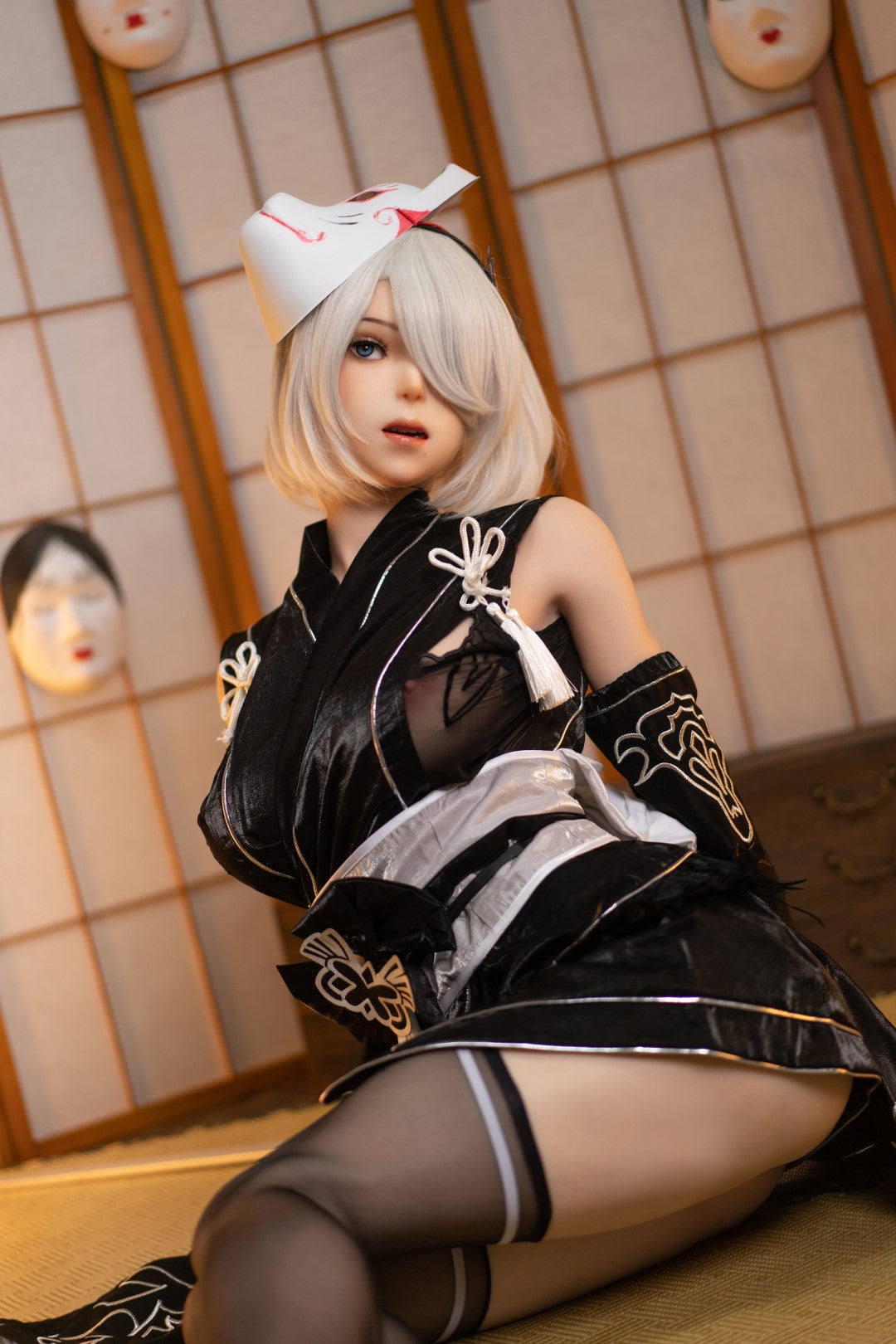 Yorha 2B seksinukke (Game Lady 171cm E-cup Nro 24 silikoni)