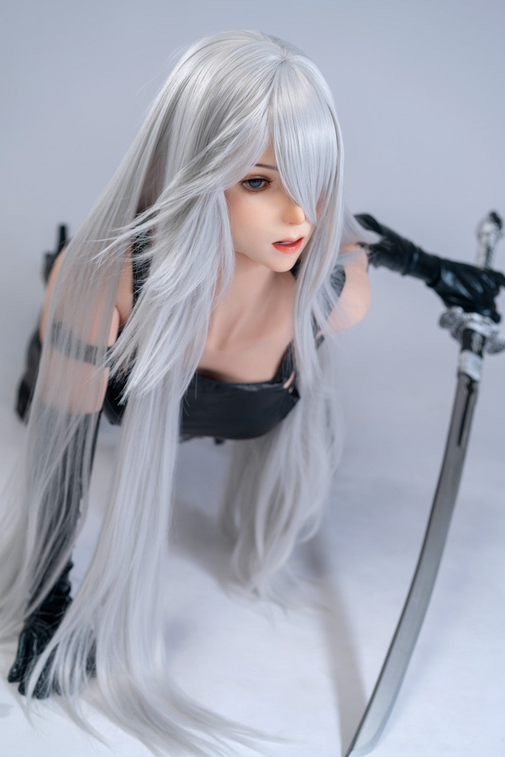 Yorha A2 seksinukke (Game Lady 171cm E-cup Nro 24-2 silikoni)