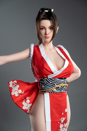 Mai Shiranui seksinukke (Game Lady 165 cm G-cup Nro 28 silikoni)