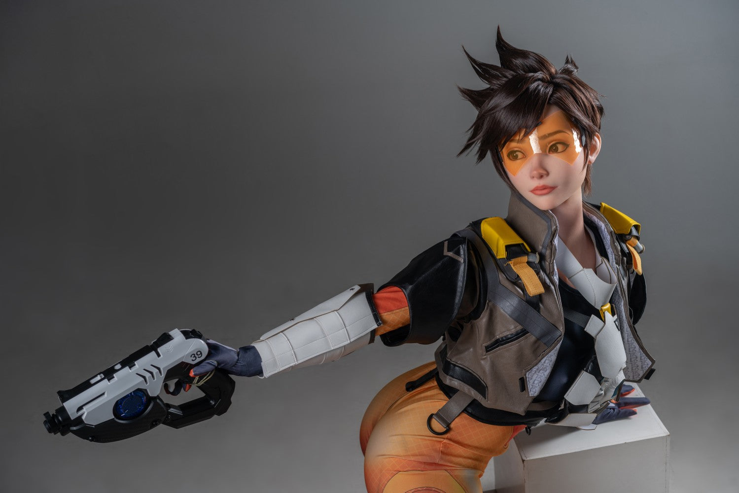 Tracer Sexdocka (Game Lady 167cm D-Kupa No.29-1 Silikon)