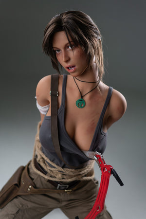 Lara Sex Doll (Game Lady 166 cm E-Cup nro 20 silikoni)