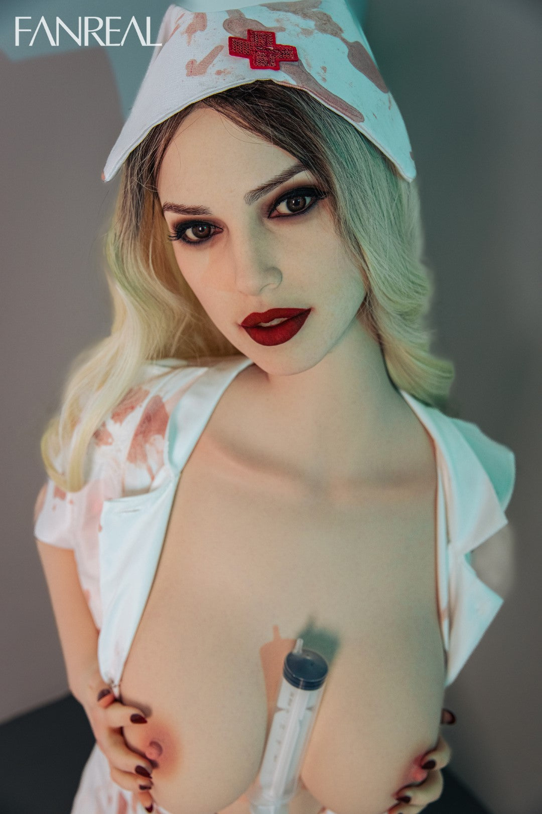 Della Sexdocka (FanReal Doll 172cm E-kupa Silikon)