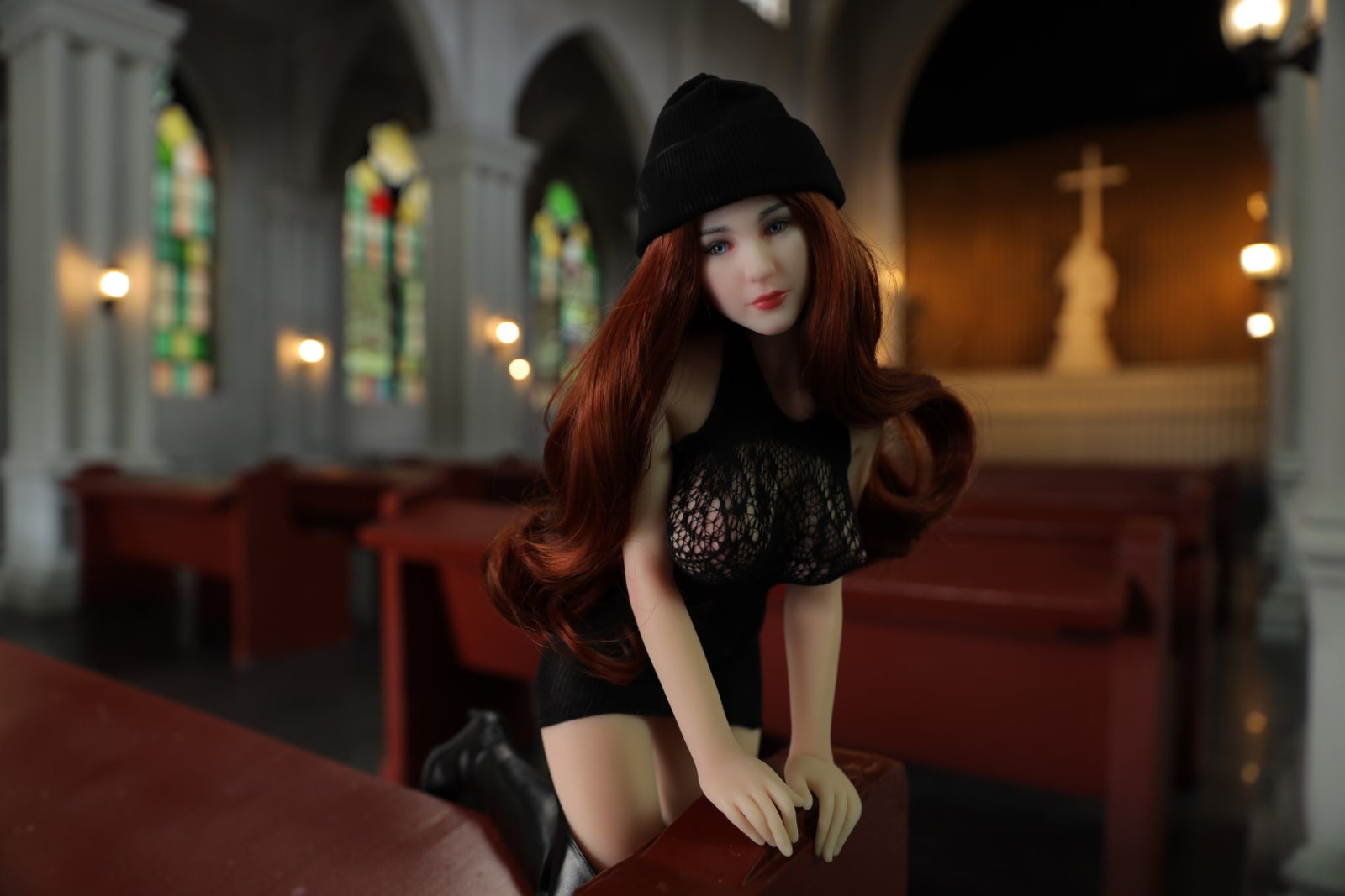 Mani Sexdocka (Climax Doll Mini 60cm F-kupa Silikon)