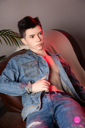 Edward Manlig Sexdocka (YJL Doll 177cm MD018 Silikon)