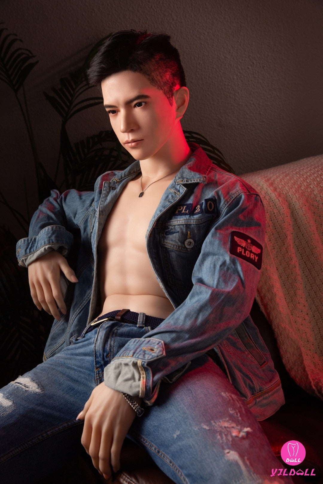 Edward Manlig Sexdocka (YJL Doll 177cm MD018 Silikon)
