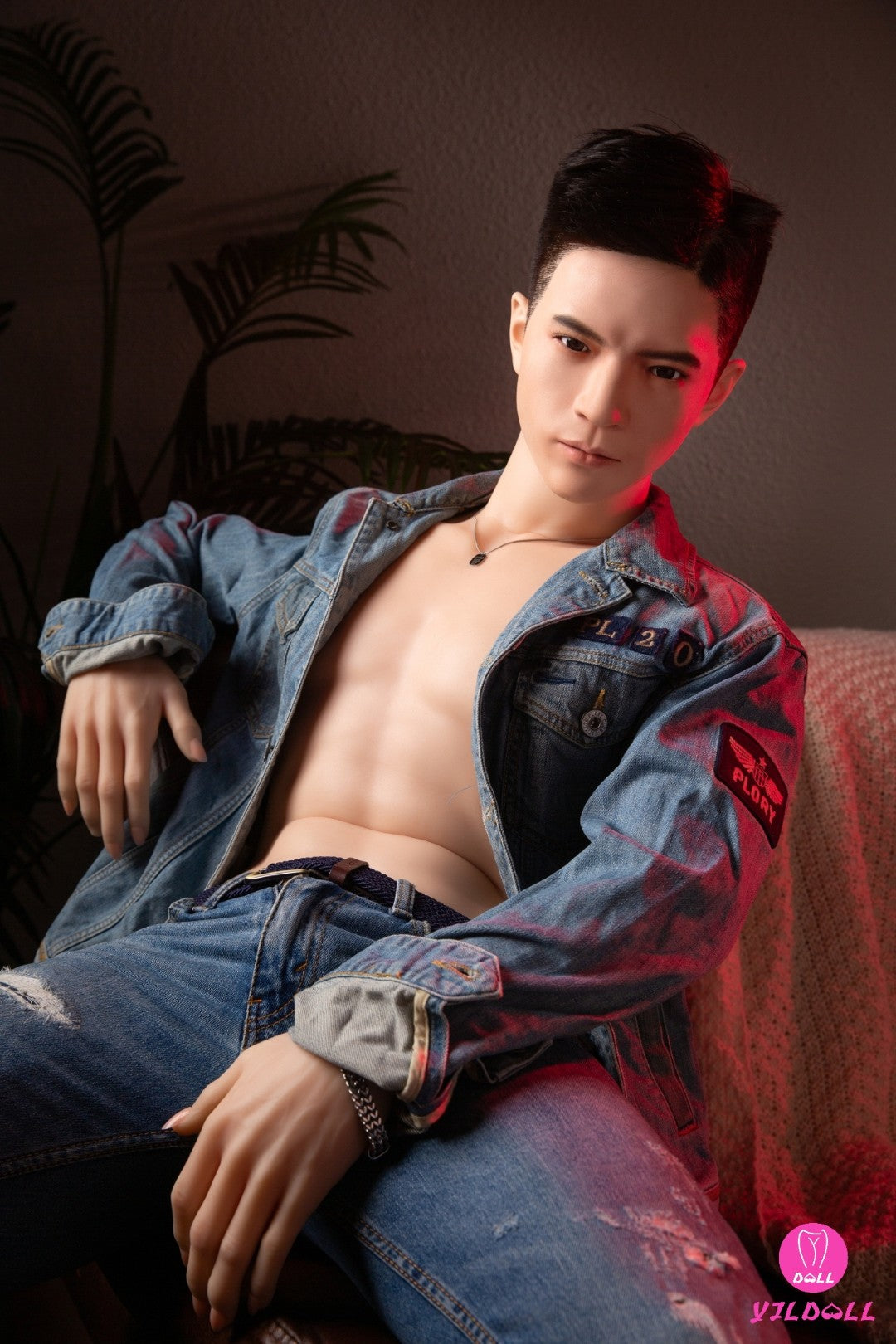 Edward Manlig Sexdocka (YJL Doll 177cm MD018 Silikon)