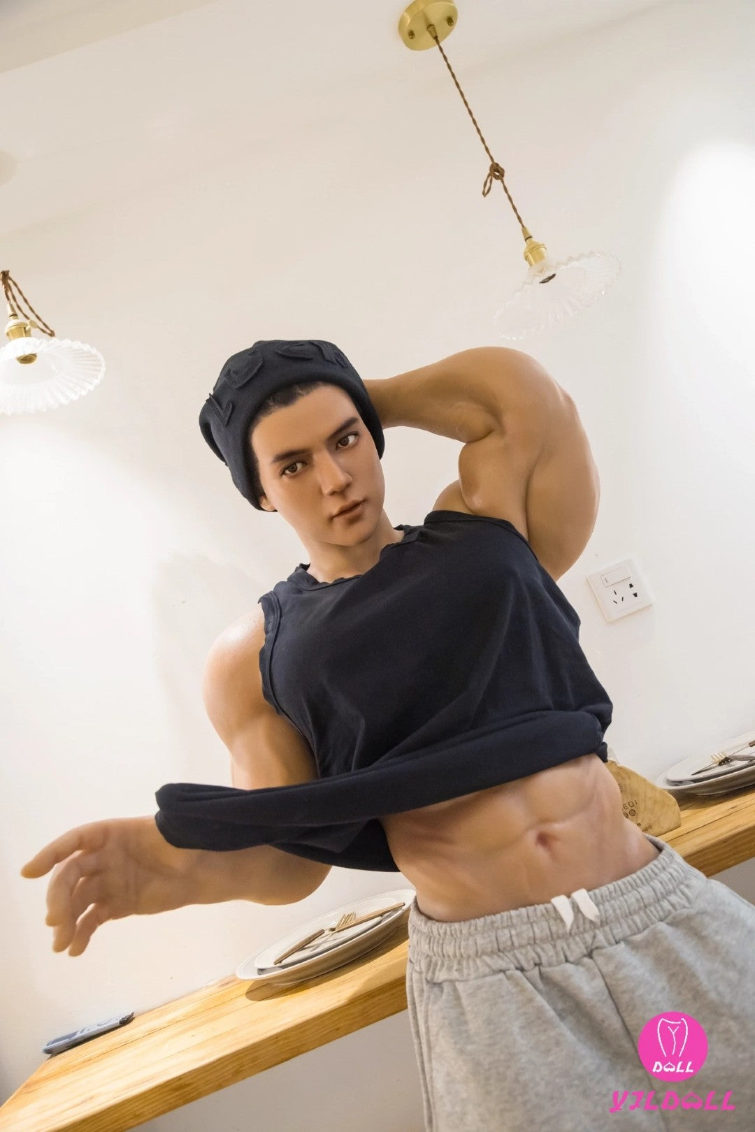 Richard Manlig Sexdocka (YJL Doll 180cm MD012 Silikon)