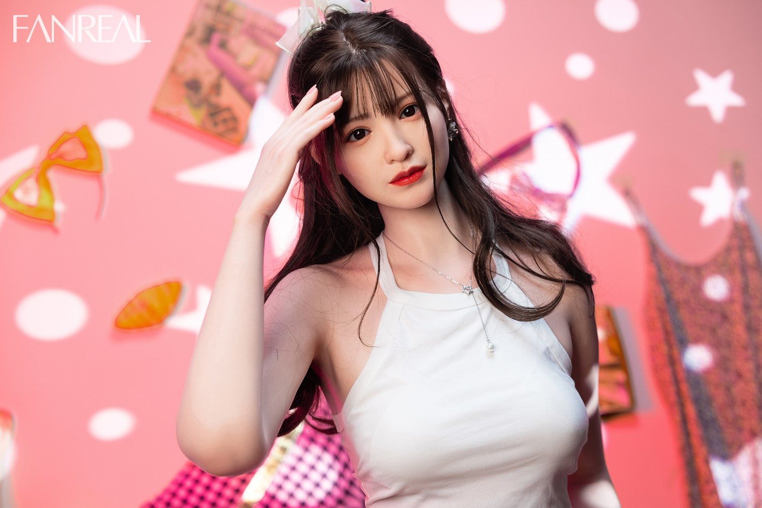 Josie seksinukke (FanReal Doll 163 cm C-cup silikoni)