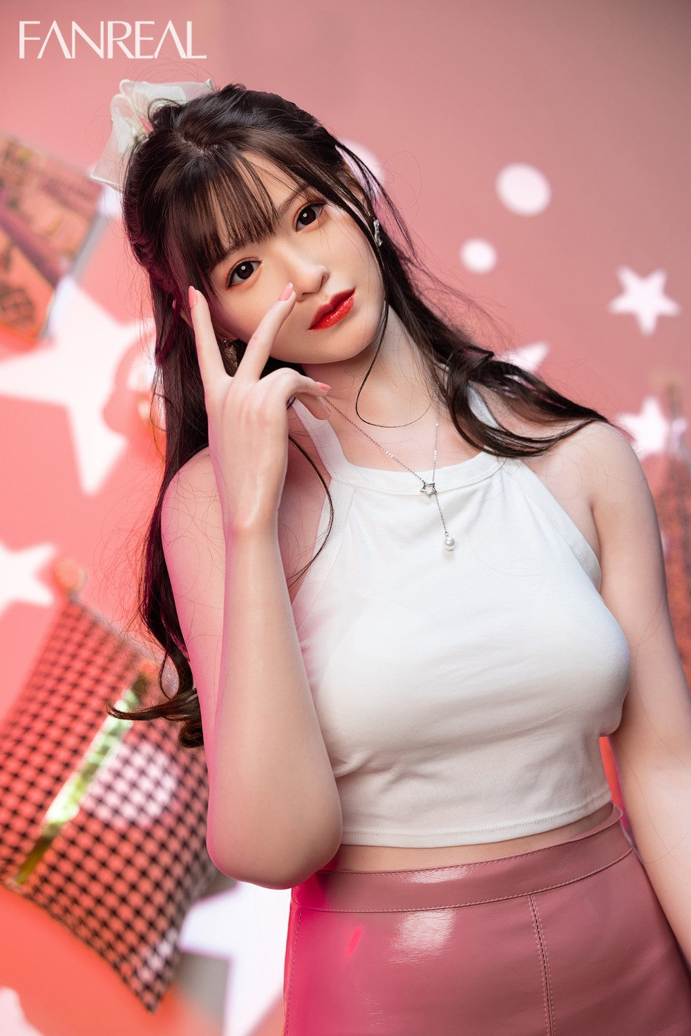 Josie seksinukke (FanReal Doll 163 cm C-cup silikoni)