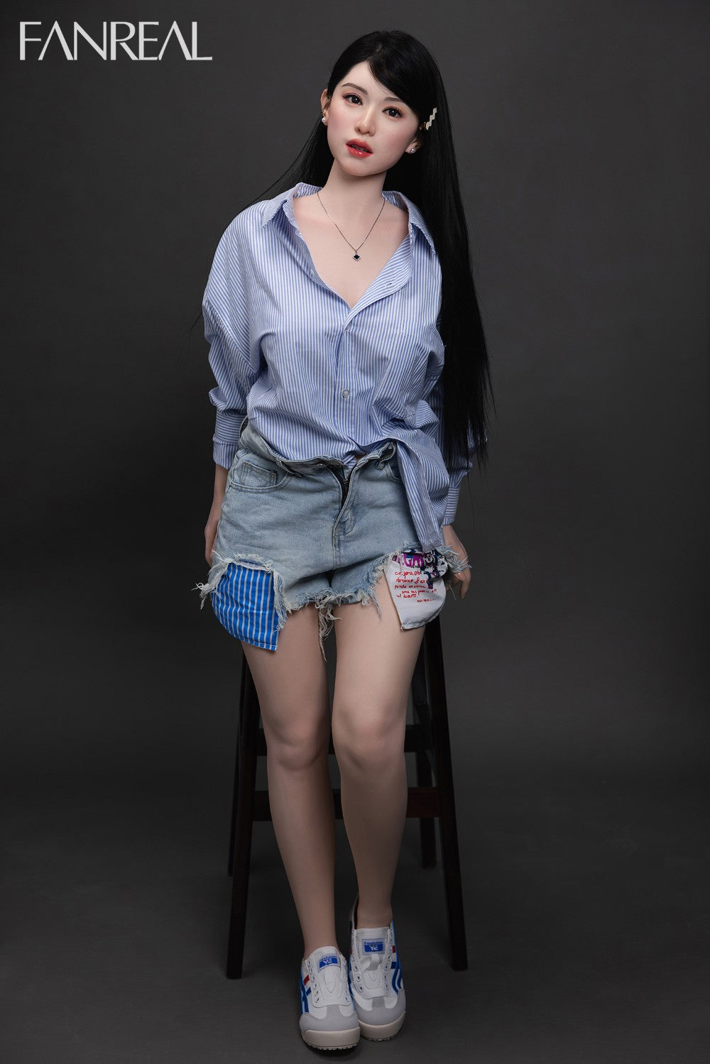 Kimmy Sexdocka (FanReal Doll 155cm F-kupa RST Silikon)