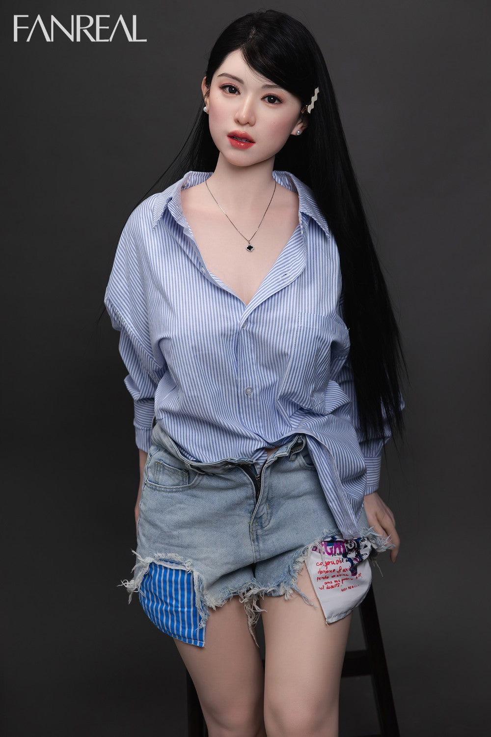 Kimmy Sexdocka (FanReal Doll 155cm F-kupa RST Silikon)