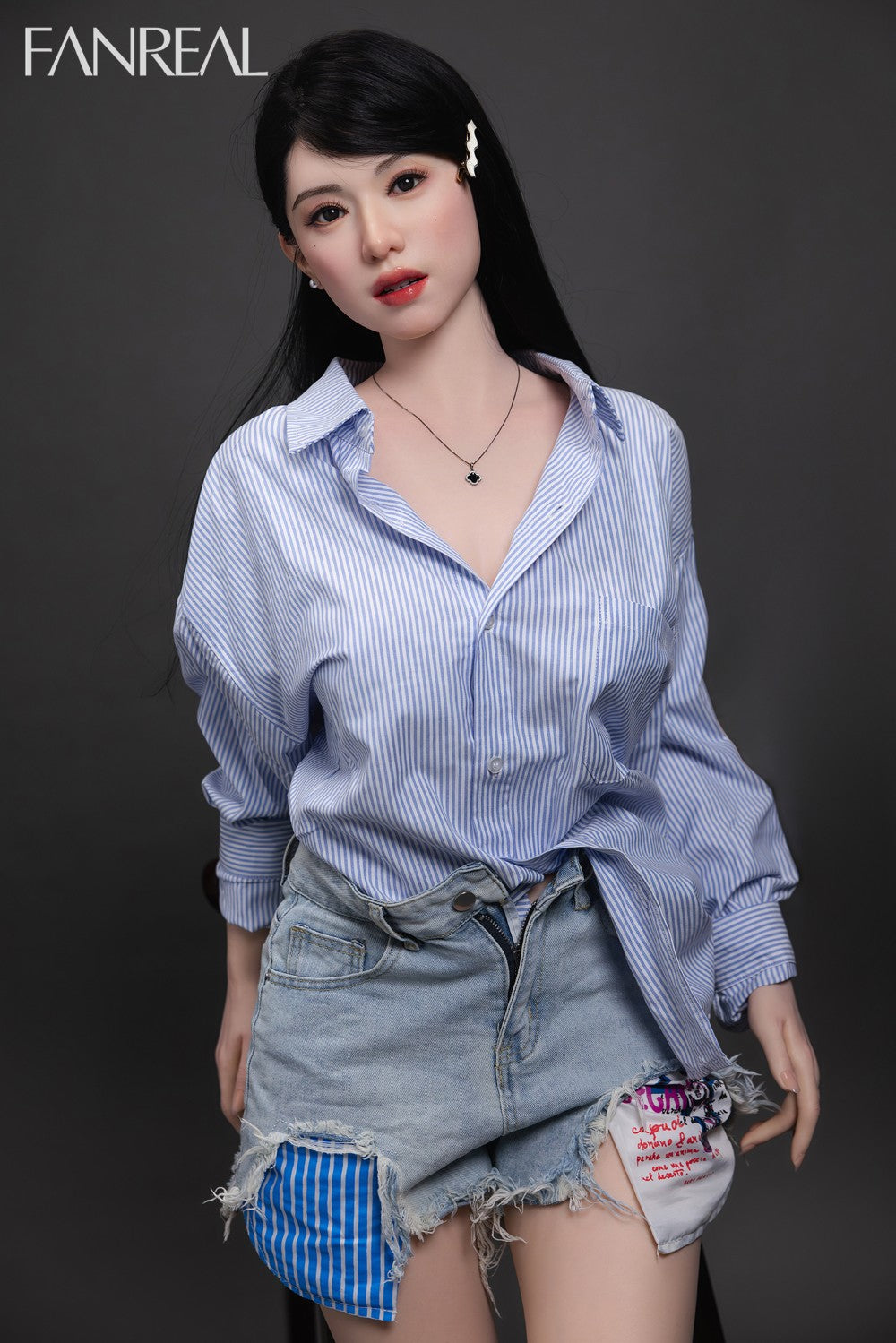 Kimmy Sexdocka (FanReal Doll 155cm F-kupa RST Silikon)