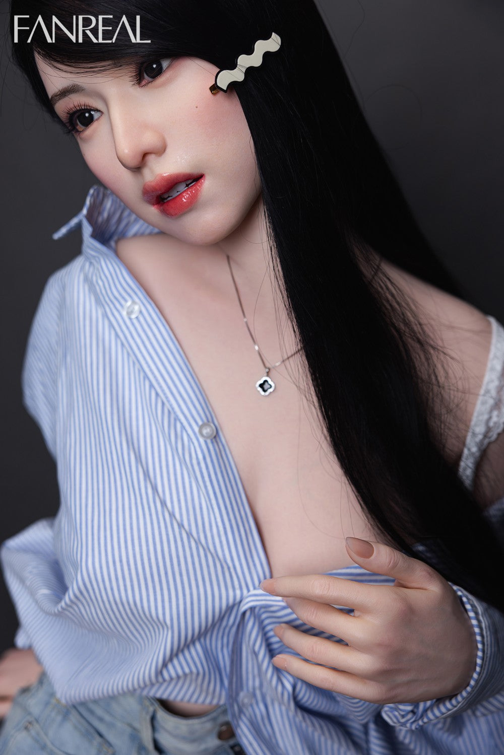 Kimmy Sexdocka (FanReal Doll 155cm F-kupa RST Silikon)