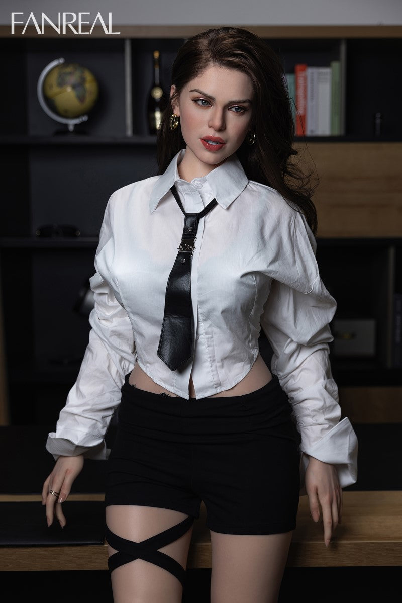 Gina Sexdocka (FanReal Doll 170cm D-kupa Silikon)