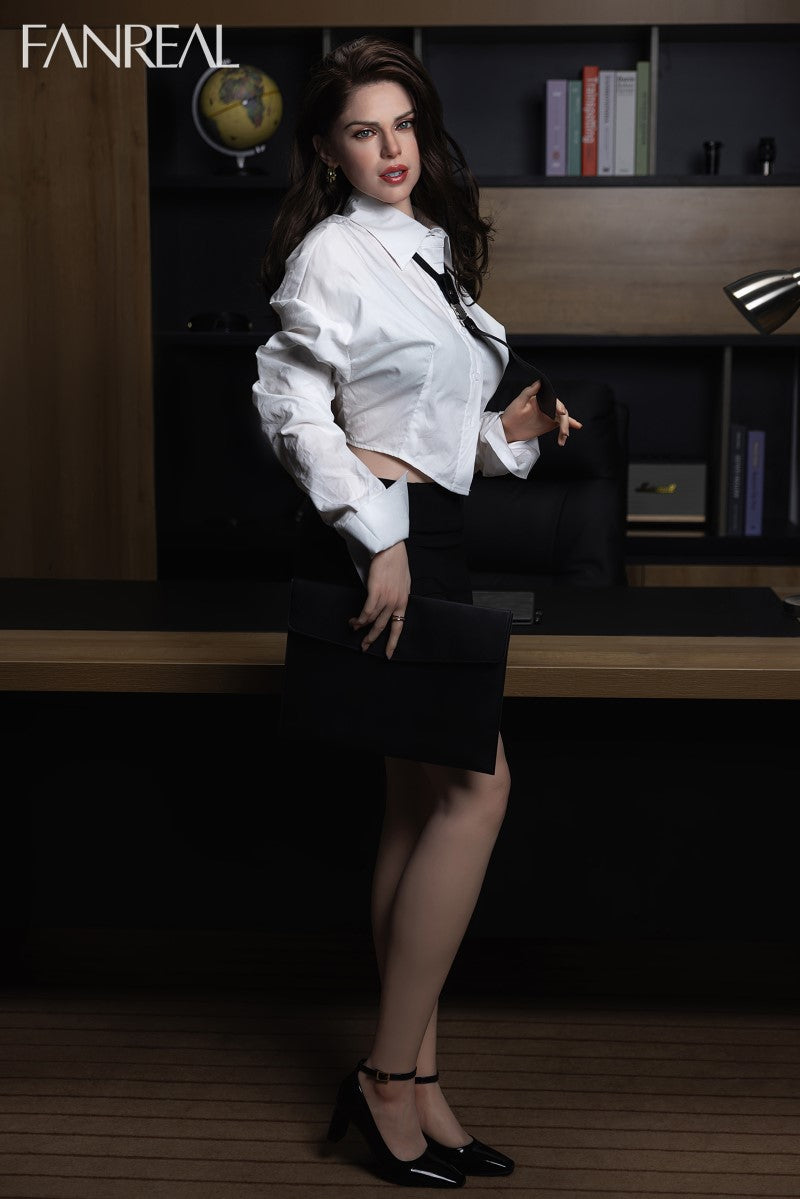 Gina Sexdocka (FanReal Doll 170cm D-kupa Silikon)