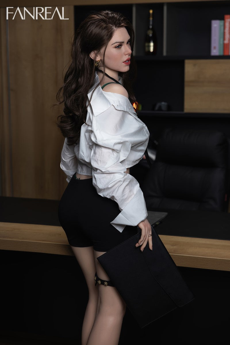 Gina Sexdocka (FanReal Doll 170cm D-kupa Silikon)
