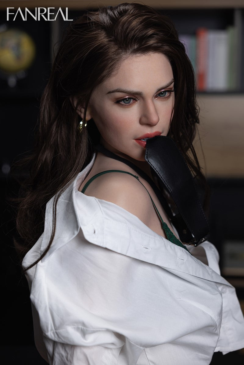 Gina Sexdocka (FanReal Doll 170cm D-kupa Silikon)