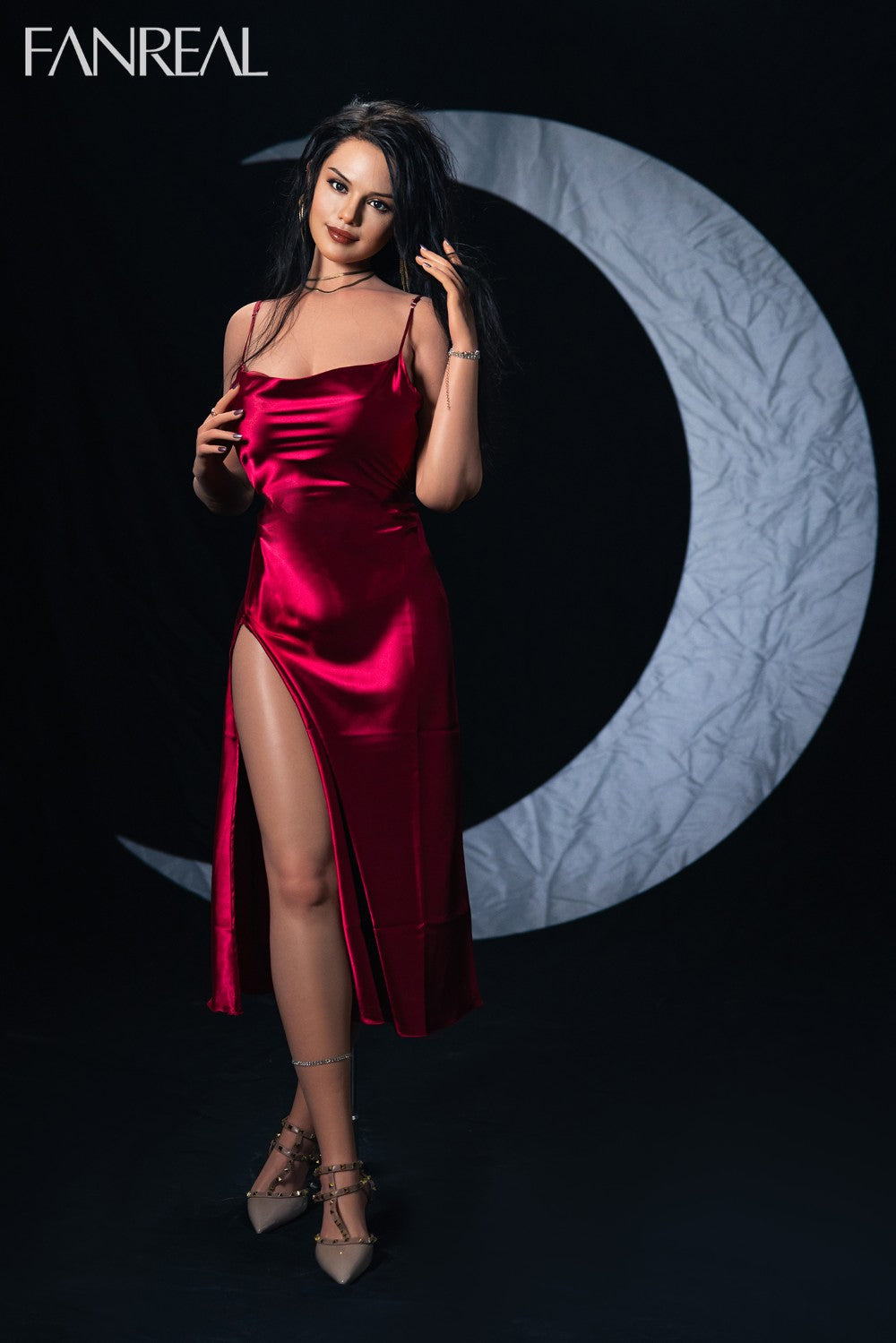 Maria seksinukke (FanReal Doll 168cm F-cup silikoni)