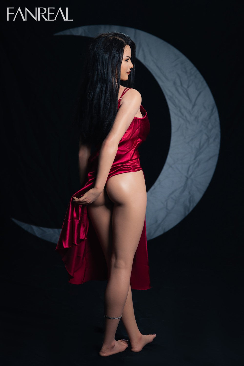 Maria seksinukke (FanReal Doll 168cm F-cup silikoni)