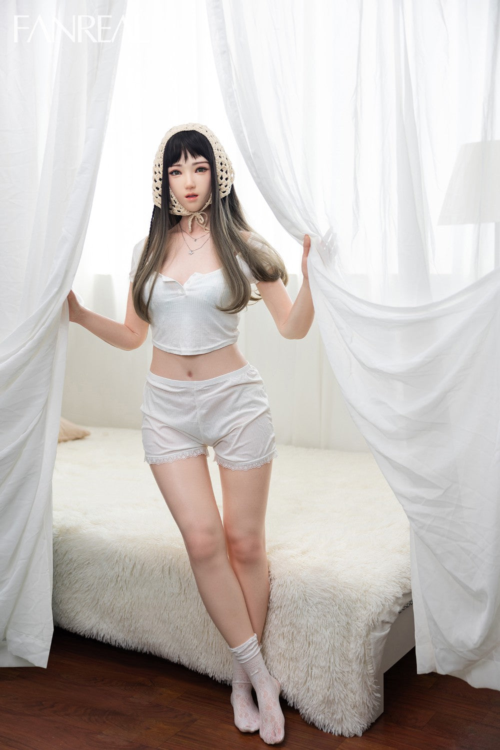 Jia seksinukke (FanReal Doll 158 cm B-cup silikoni)