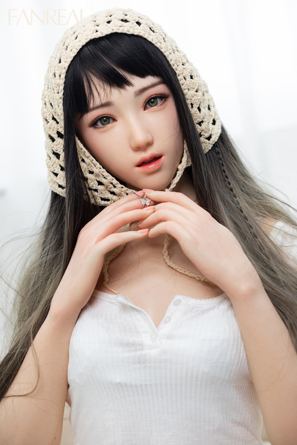 Jia seksinukke (FanReal Doll 158 cm B-cup silikoni)