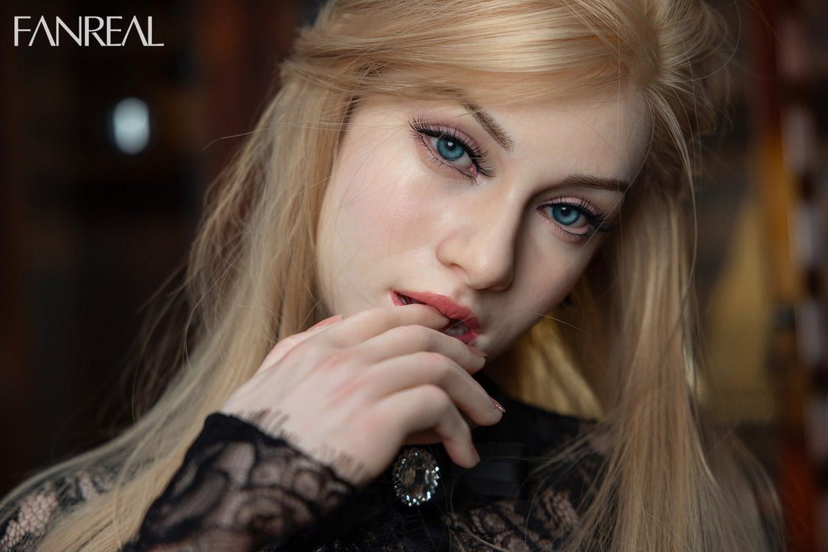 Vanessa Sexdocka (FanReal Doll 168cm F-kupa Silikon)