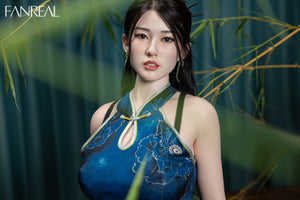 Fay Sexdocka (FanReal Doll 170cm G-kupa Silikon)
