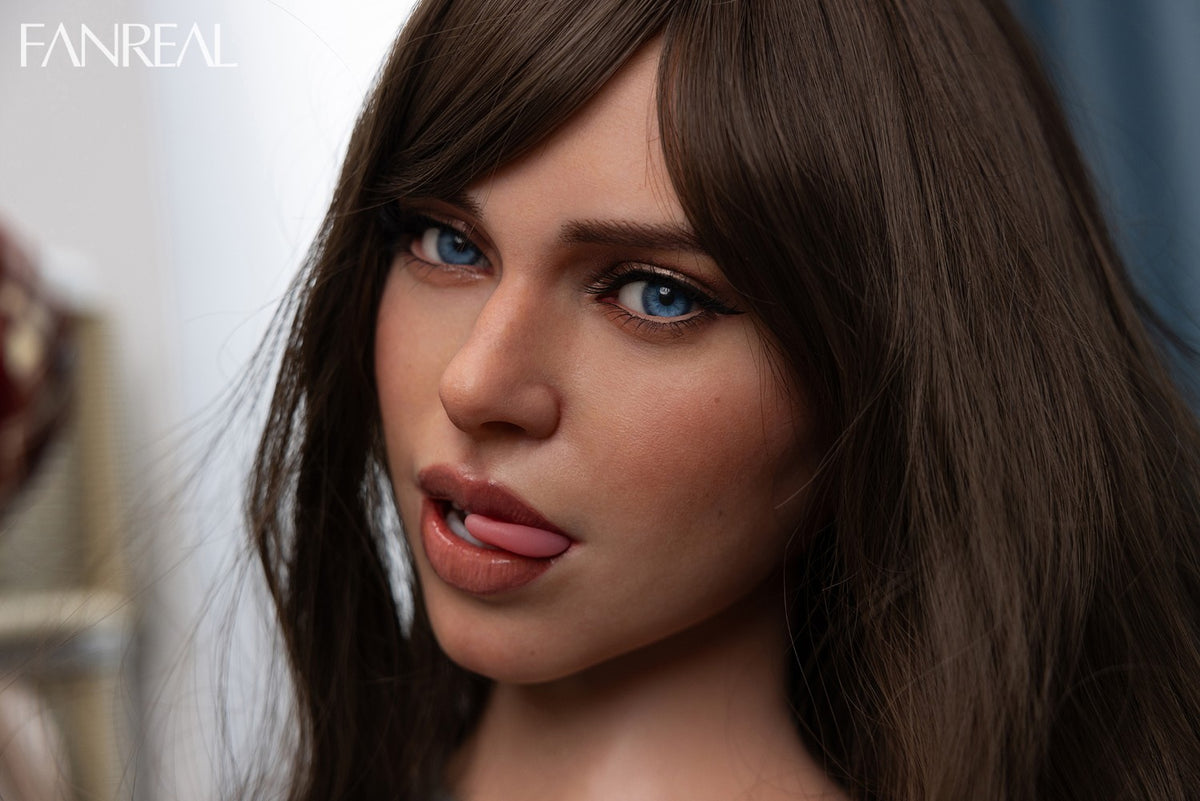 Gina Torso Sexdocka (FanReal Doll 95cm G-kupa Silikon)